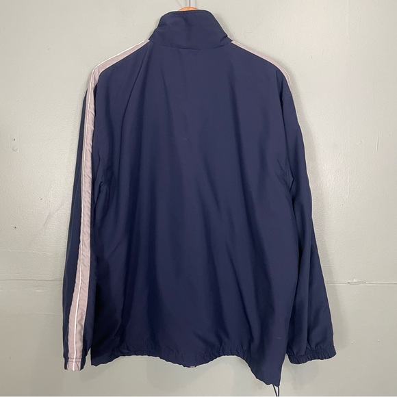 Vintage Reebok Track Suit Two Piece Navy Blue White Men Size Medium 2 Piece - Picture 4 of 13